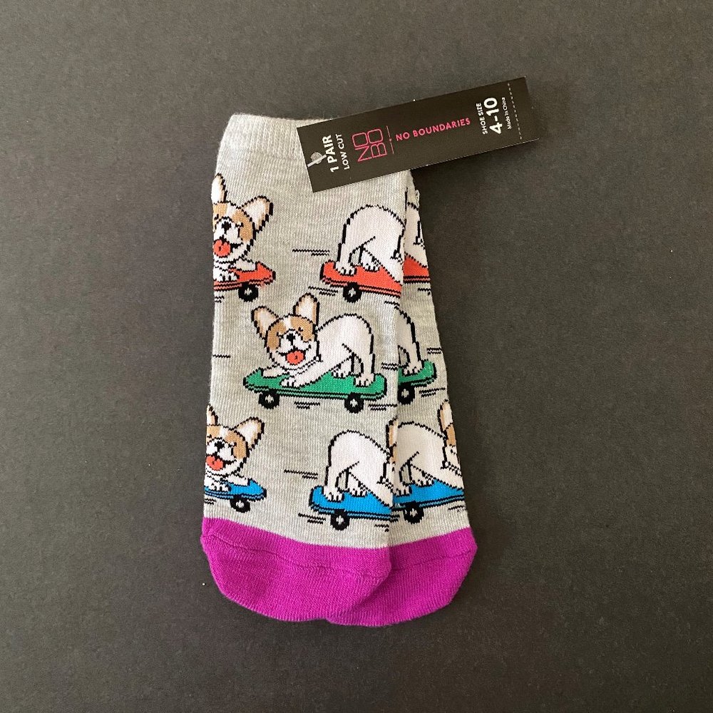 No Show Socks • Size Women's 4-10 • NO BOUNDARIES